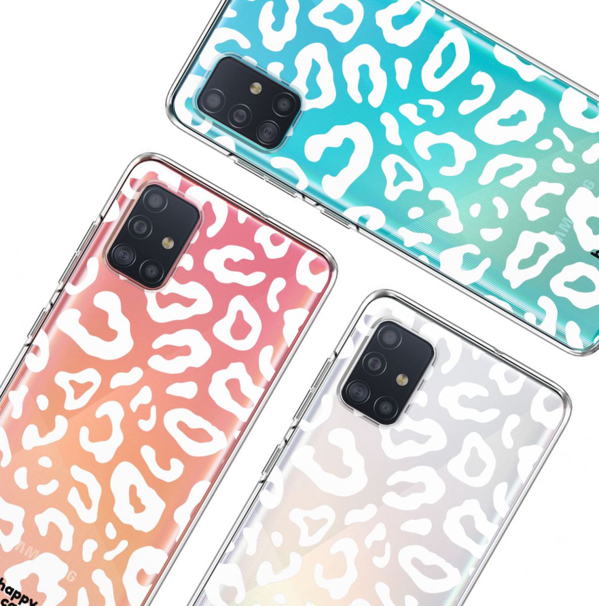 HappyCase Samsung Galaxy A71 Hoesje Flexibel TPU Luipaard Print afbeelding 13