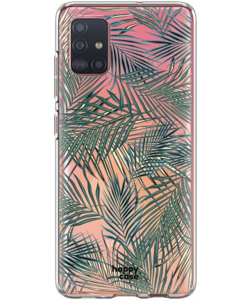 HappyCase Samsung Galaxy A71 Hoesje Flexibel TPU Jungle Print Hoesjes