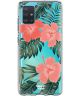 HappyCase Samsung Galaxy A71 Hoesje Flexibel TPU Tropic Vibe Print
