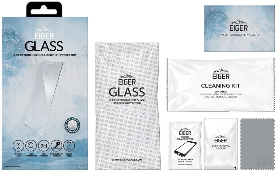 Eiger Samsung Galaxy A51 Tempered Glass Case Friendly Protector Plat afbeelding 7
