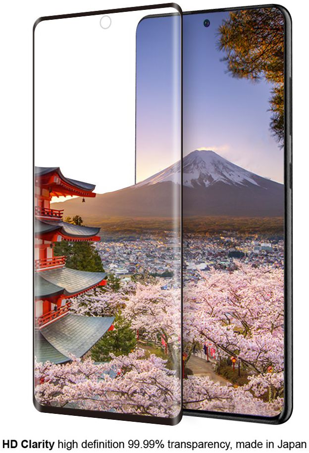 Eiger Samsung Galaxy A71 Tempered Glass Case Friendly Gebogen afbeelding 4
