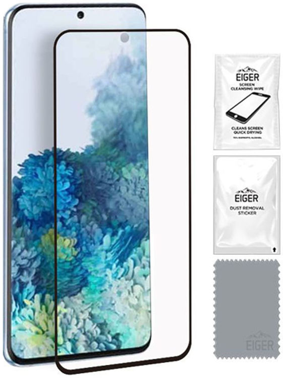 Eiger Samsung Galaxy S20 Tempered Glass Case Friendly Gebogen afbeelding 2