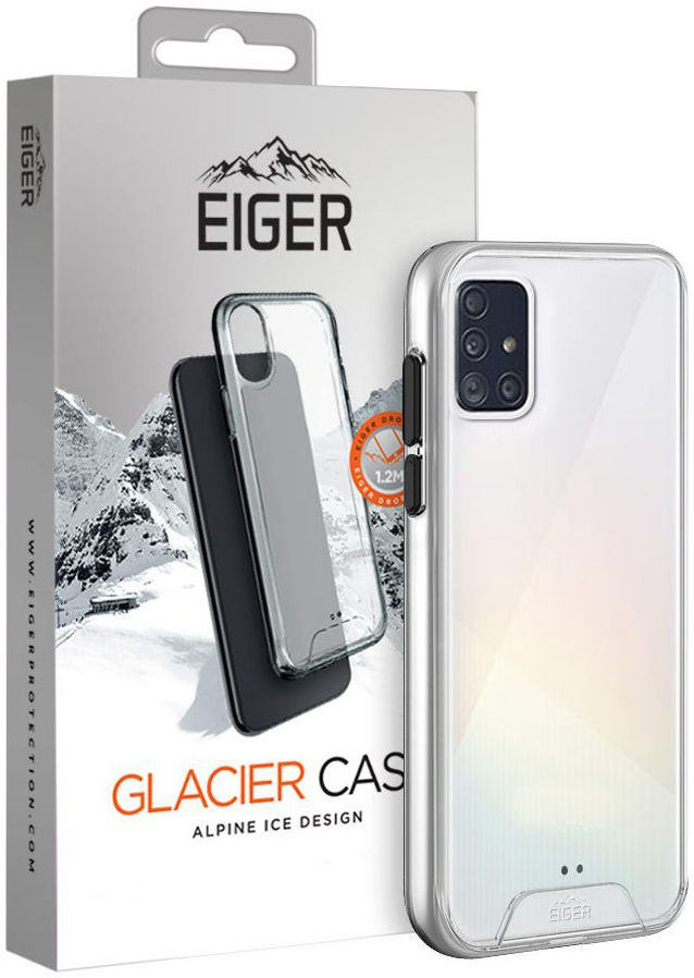 Eiger Glacier Series Samsung Galaxy A51 Hoesje Transparant afbeelding 1