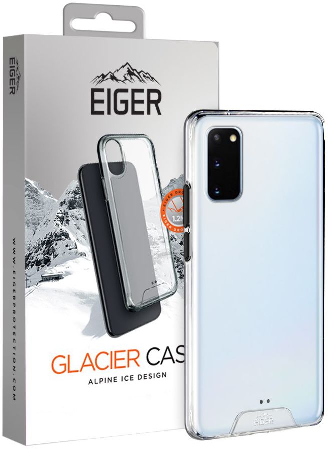 Eiger Glacier Series Samsung Galaxy S20 Hoesje Transparant afbeelding 1