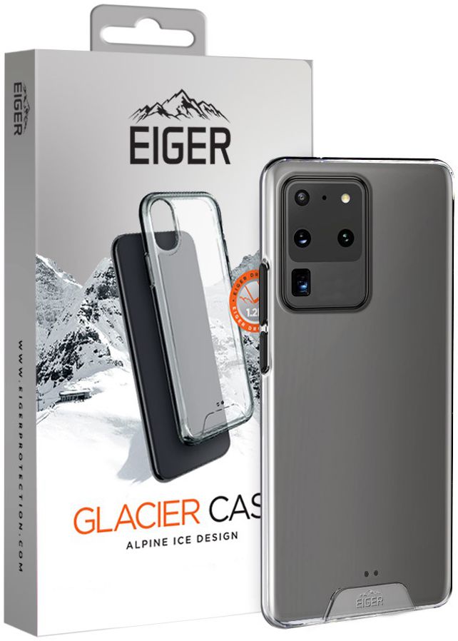 Eiger Glacier Series Samsung Galaxy S20 Ultra Hoesje Transparant afbeelding 1