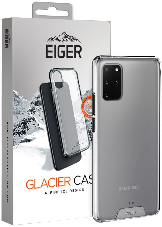 Eiger Glacier Series Samsung Galaxy S20 Plus Hoesje Transparant afbeelding 1