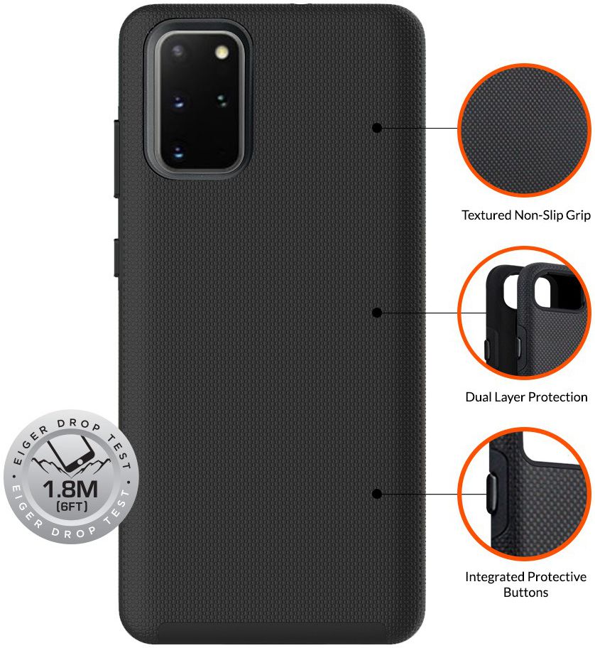 Eiger North Series Samsung Galaxy S20 Hoesje Zwart afbeelding 3