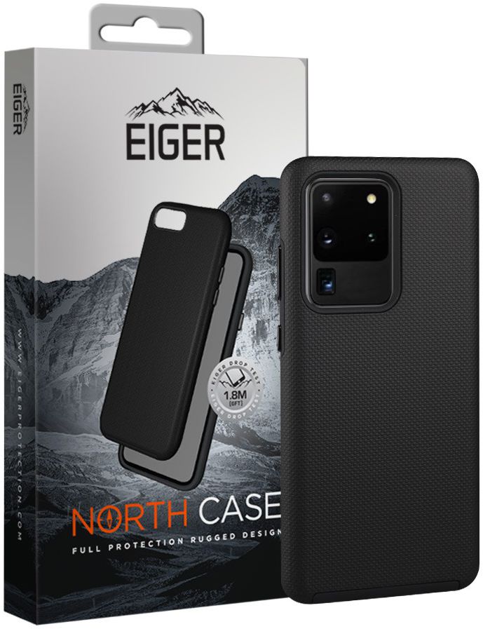 Eiger North Series Samsung Galaxy S20 Ultra Hoesje Zwart afbeelding 1