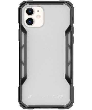 Element Case Rally Apple iPhone 11 Hoesje Transparant/Zwart Hoesjes