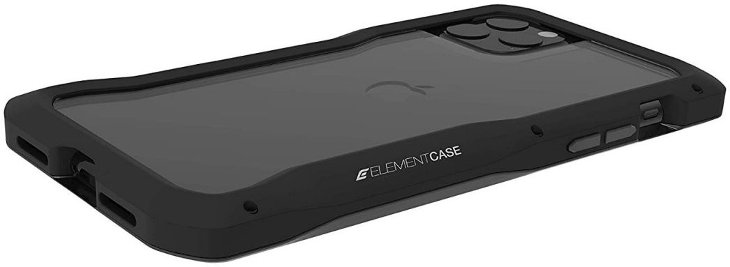 Element Case Vapor-S Apple iPhone 11 Pro Hoesje Transparant/Zwart afbeelding 2