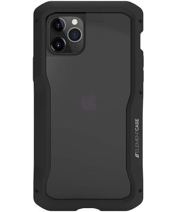 Element Case Vapor-S Apple iPhone 11 Pro Max Hoesje Transparant/Zwart Hoesjes