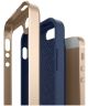 Caseology Envoy Apple iPhone SE / 5S / 5 Hoesje Leer Donker Blauw