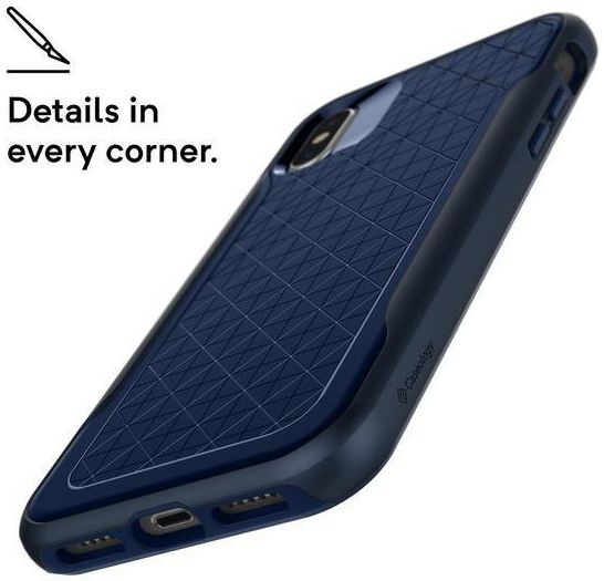 Caseology Apex Apple iPhone XS / X Hoesje Blauw afbeelding 4