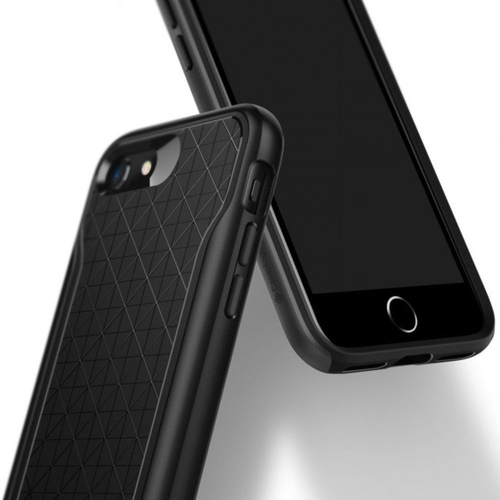 Caseology Apex Apple iPhone SE (2020/2022) Hoesje Zwart afbeelding 2