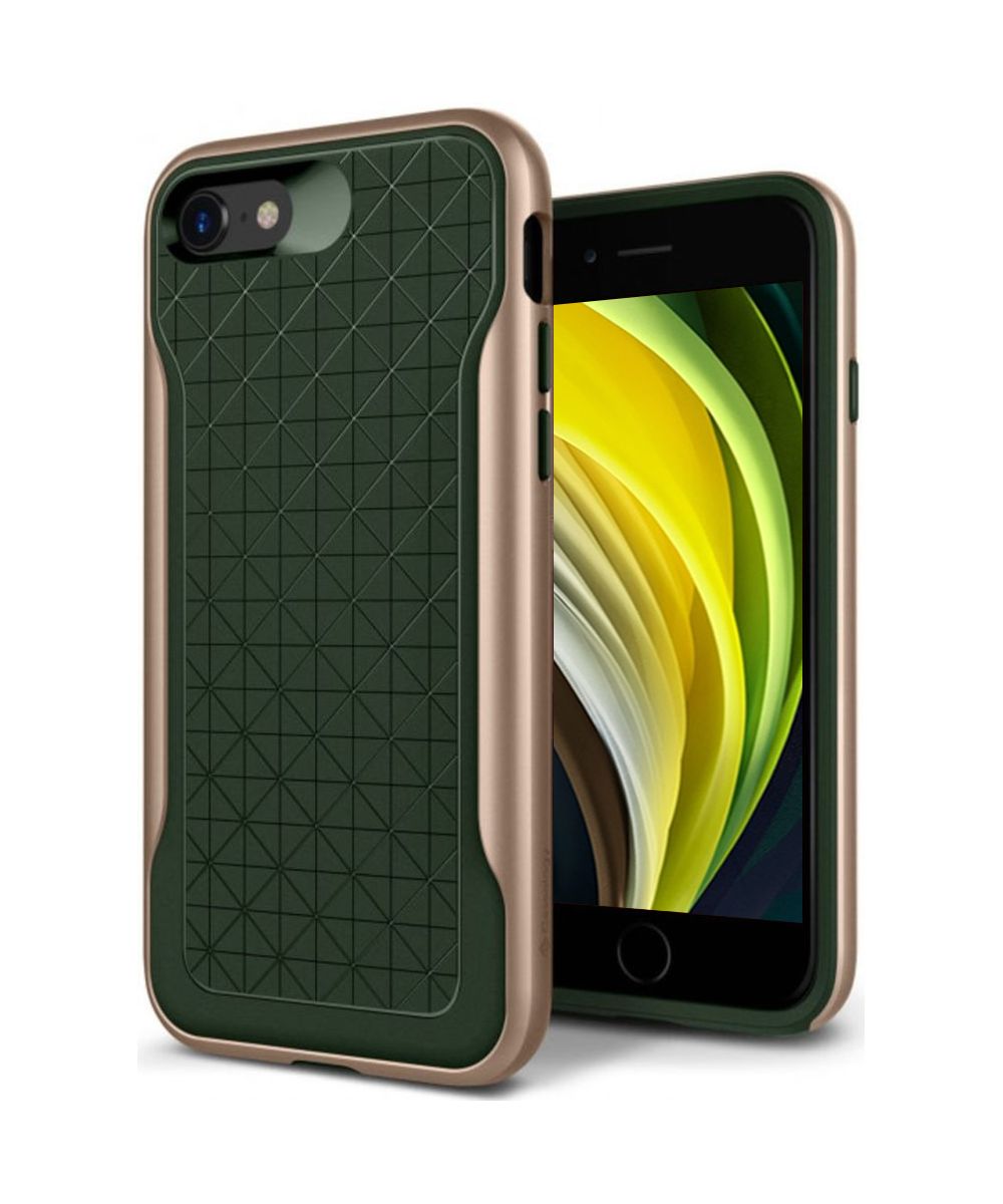 Caseology Apex Apple iPhone SE 2020 Hoesje Groen afbeelding 1