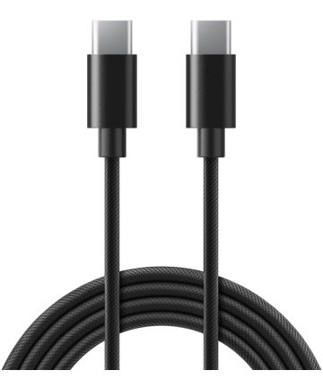 Caseology Fast Charge USB-C naar USB-C Kabel 1.2m Zwart Kabels