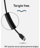 Caseology Fast Charge USB-C naar USB-C Kabel 1.2m Zwart