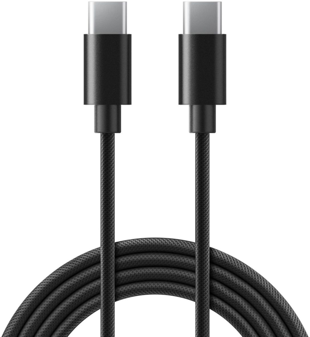 Caseology Fast Charge USB-C naar USB-C Kabel 1.2m Zwart afbeelding 1