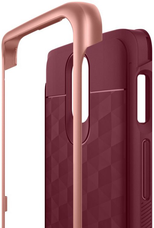 Caseology Parallax OnePlus 3T Hoesje Burgundy afbeelding 2