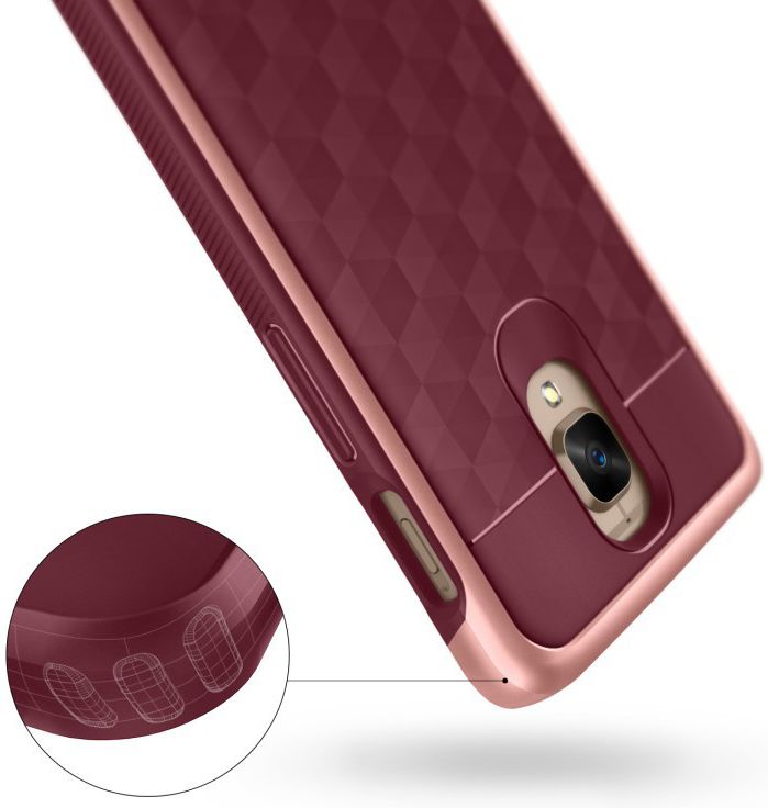 Caseology Parallax OnePlus 3T Hoesje Burgundy afbeelding 6