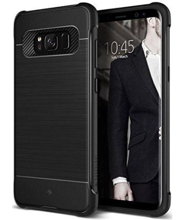 Caseology Vault Samsung Galaxy S8 Hoesje Zwart Hoesjes