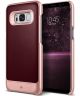 Caseology Fairmont Samsung Galaxy S8 Hoesje Burgundy