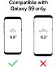 Caseology Skyfall Samsung Galaxy S9 Hoesje Transparant/Zwart