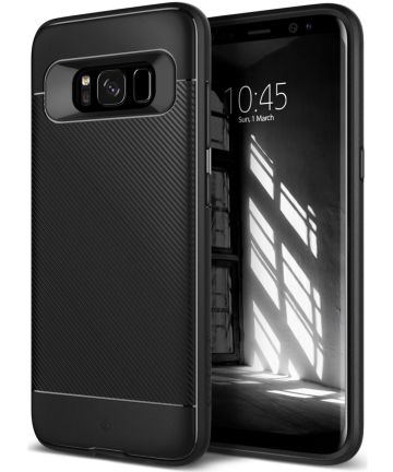 Caseology Vault II Samsung Galaxy S8 Hoesje Zwart Hoesjes