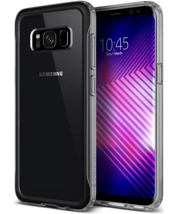 Caseology Coastline Samsung Galaxy S8 Plus Hoesje Transparant/Grijs Hoesjes