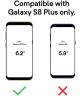 Caseology Coastline Samsung Galaxy S8 Plus Hoesje Transparant/Grijs
