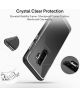 Caseology Skyfall Samsung Galaxy S9 Plus Hoesje Transparant/Zwart