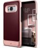 Caseology Fairmont Samsung Galaxy S8 Plus Hoesje Burgundy