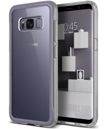 Caseology Coastline Samsung Galaxy S8 Hoesje Transparant/Paars Hoesjes
