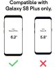 Caseology Vault Samsung Galaxy S8 Plus Hoesje Zwart