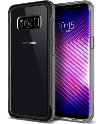 Caseology Coastline Samsung Galaxy S8 Hoesje Transparant/Grijs Hoesjes