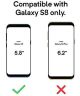 Caseology Coastline Samsung Galaxy S8 Hoesje Transparant/Grijs