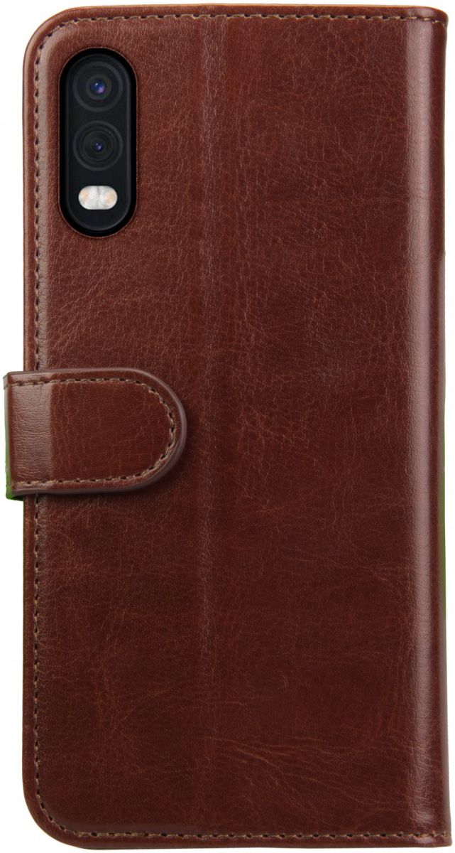 Rosso Element Samsung Galaxy Xcover Pro Hoesje Book Cover Bruin afbeelding 4