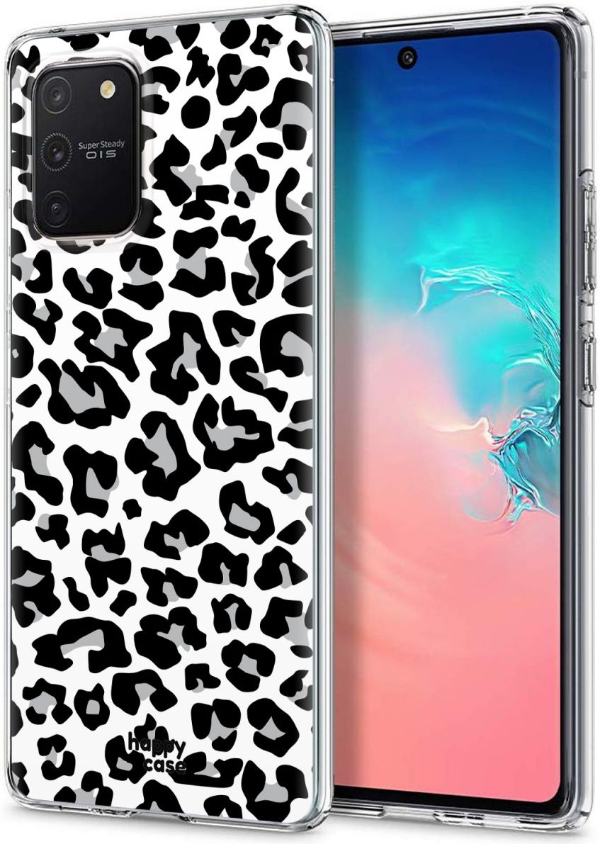 HappyCase Samsung Galaxy S10 Lite Hoesje TPU Panter Print afbeelding 2