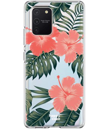 HappyCase Samsung Galaxy S10 Lite Hoesje TPU Tropic Vibe Print Hoesjes