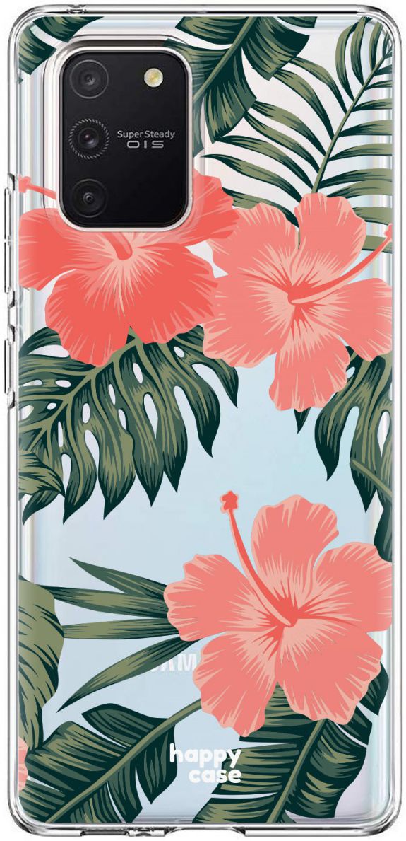 HappyCase Samsung Galaxy S10 Lite Hoesje TPU Tropic Vibe Print afbeelding 1