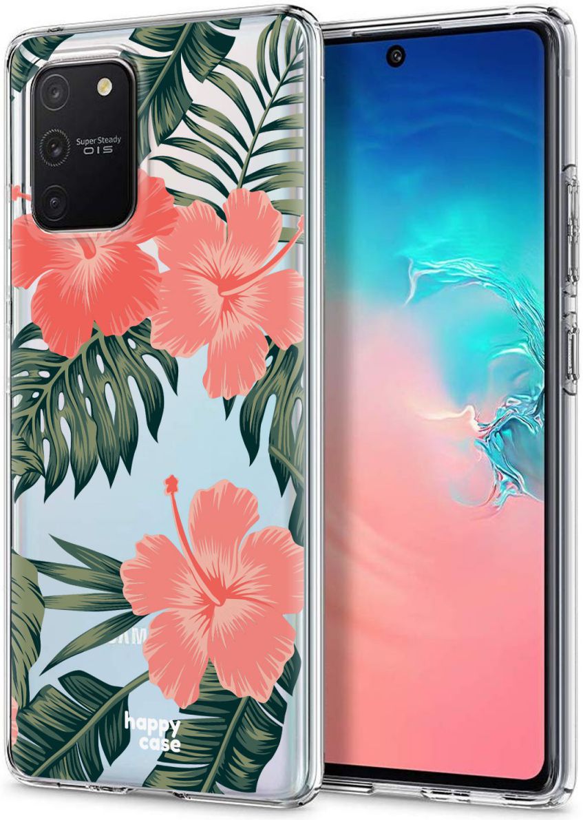 HappyCase Samsung Galaxy S10 Lite Hoesje TPU Tropic Vibe Print afbeelding 2