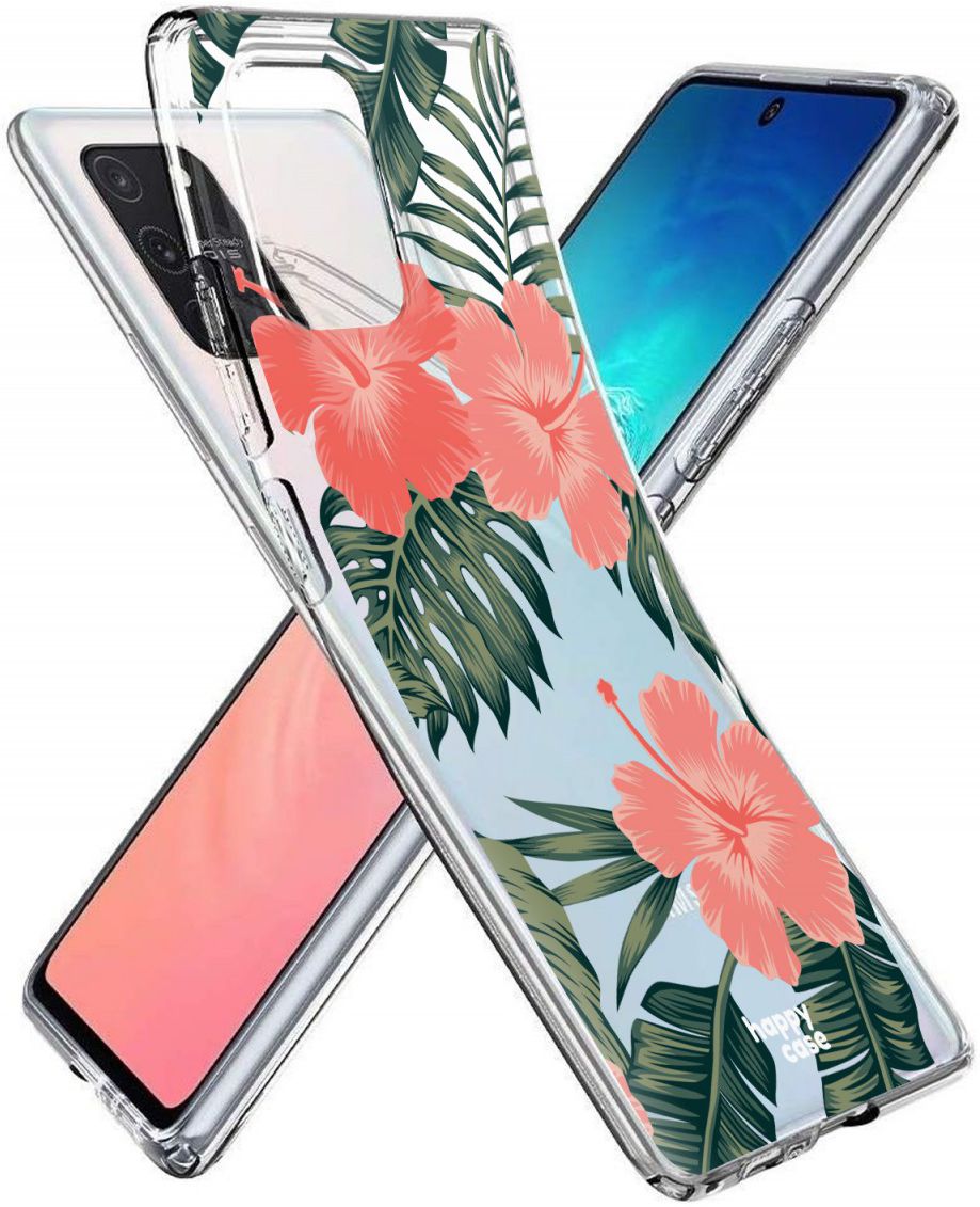 HappyCase Samsung Galaxy S10 Lite Hoesje TPU Tropic Vibe Print afbeelding 4