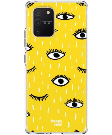 HappyCase Samsung Galaxy S10 Lite Hoesje TPU Happy Eyes Print Hoesjes
