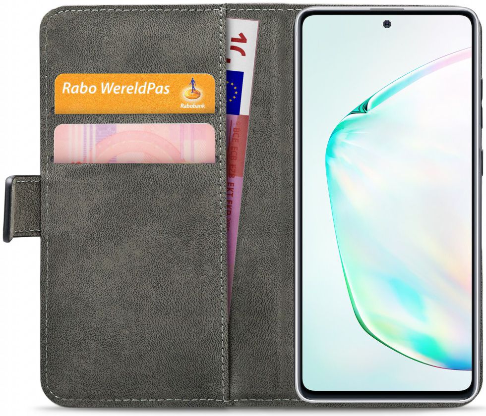 Mobilize Classic Gelly Wallet Samsung Galaxy Note 10 Lite Hoesje Zwart afbeelding 1
