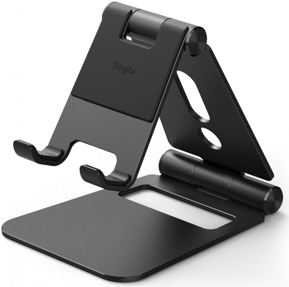 Ringke Super Folding Universele Smartphone en Tablet Stand Zwart afbeelding 2