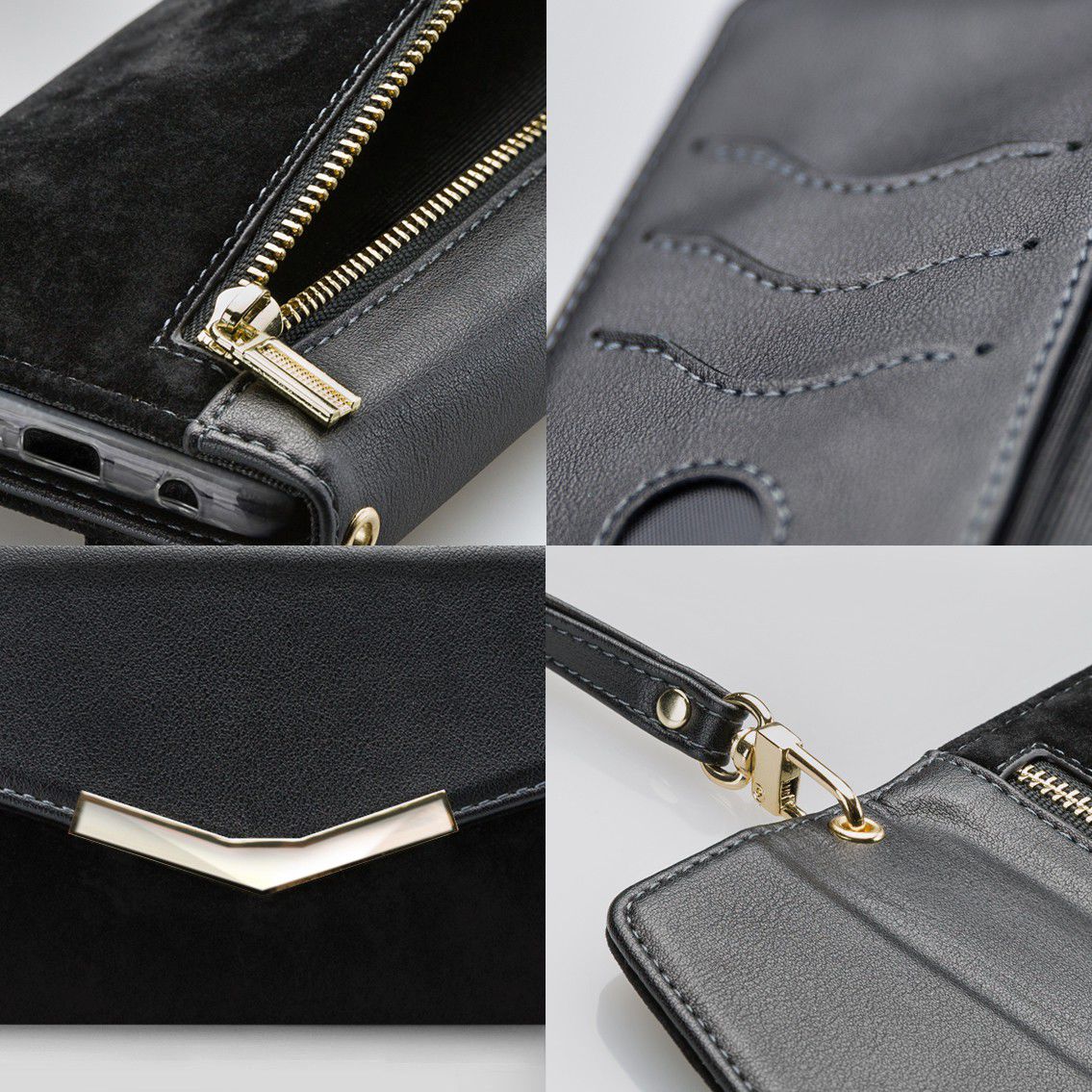 Mobilize Velvet Clutch Samsung Galaxy A71 Hoesje Deep Black afbeelding 6