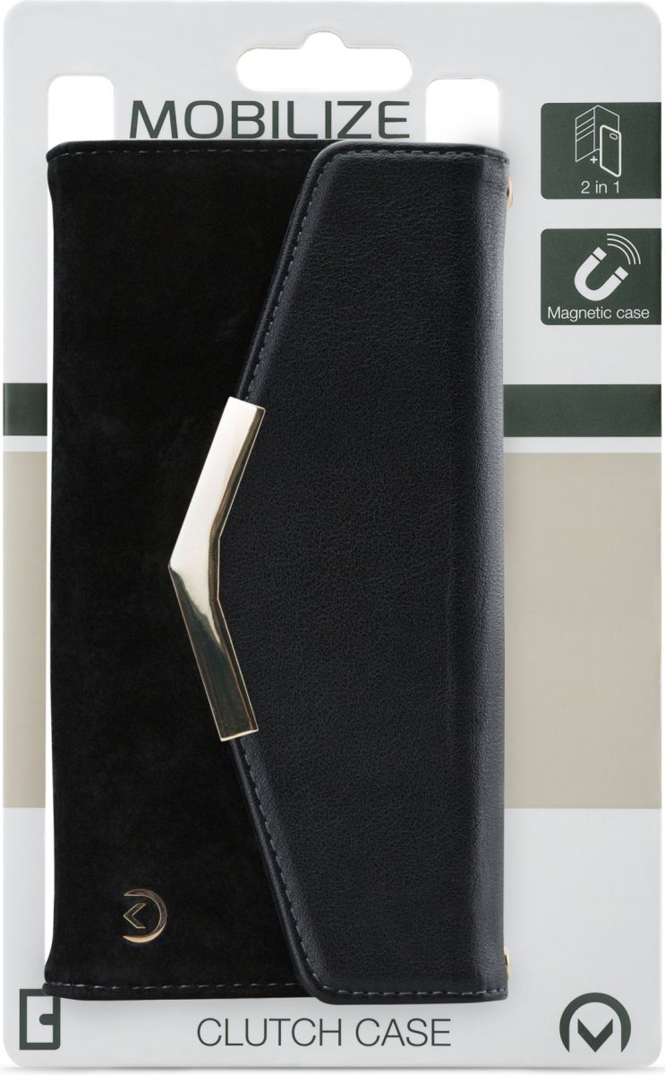Mobilize Velvet Clutch Samsung Galaxy A51 Hoesje Deep Black afbeelding 5