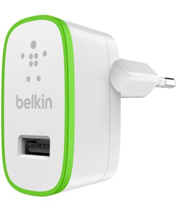Belkin 2.4A BOOST↑UP Universele Thuislader Wit Opladers