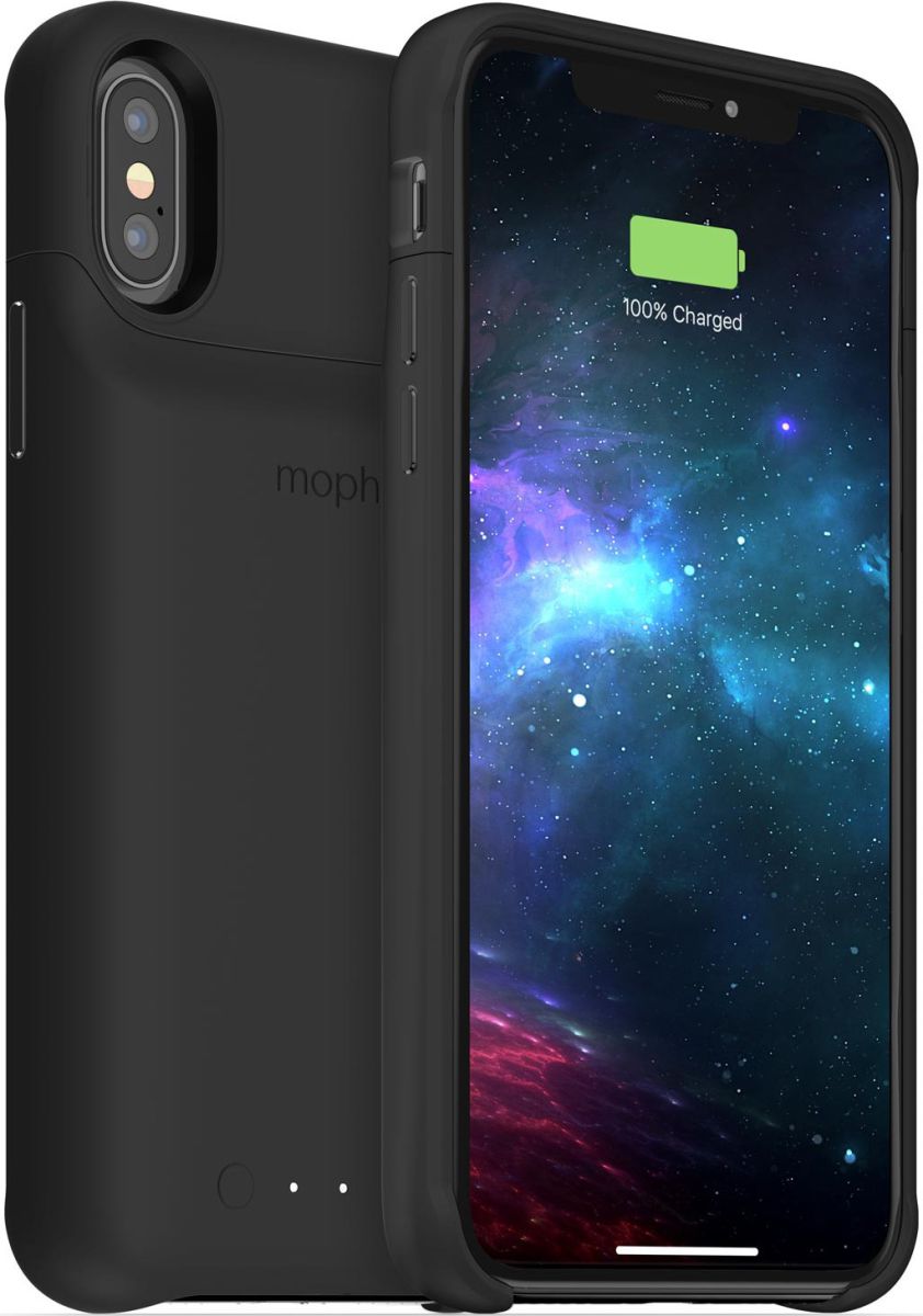 Mophie Juice Pack Access Powerbank Apple iPhone XS / X Hoesje Zwart afbeelding 2