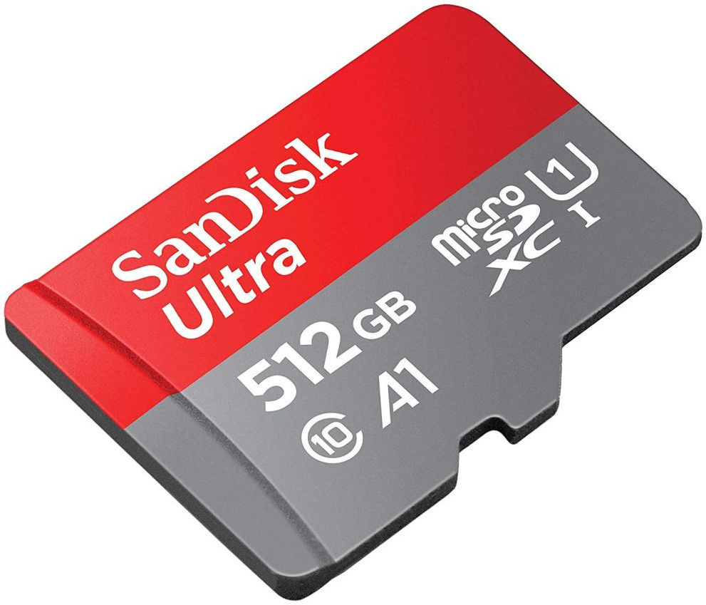 Sandisk Ultra MicroSD kaart 512GB A1 Class 10 afbeelding 3